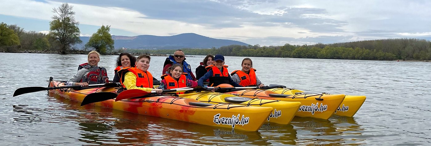 családi vízitúra