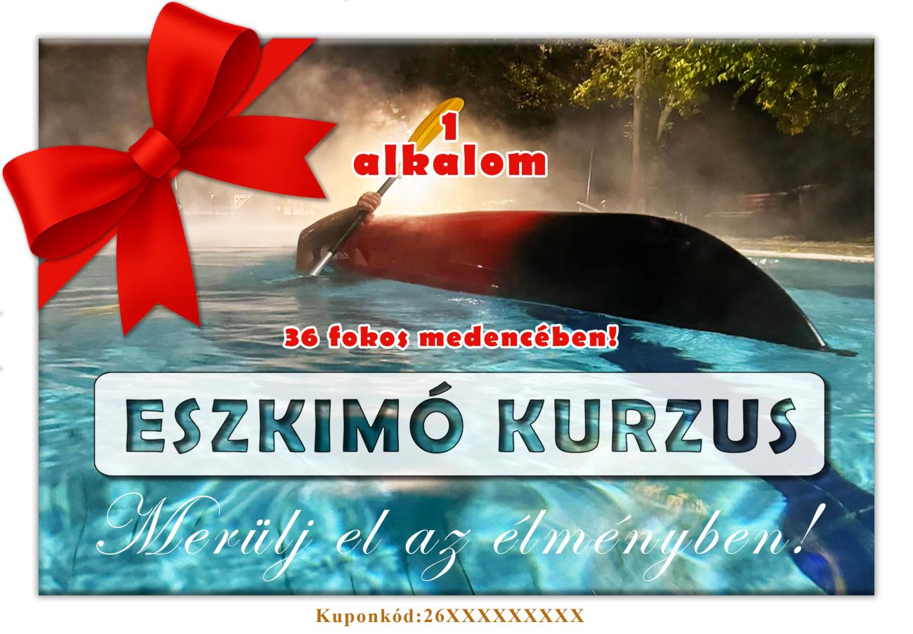 eszkimó forduló oktatás meleg vízben 